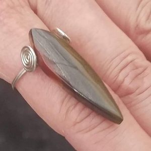 Sterling Silver Spiral Talon Ring